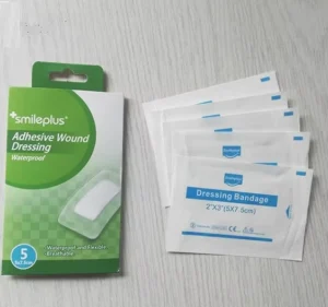 Self-Adhesive Waterproof Wound Dressings