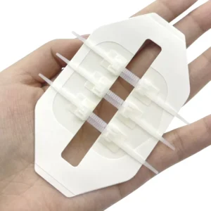 Self Adhesive Wound Dressing Zip Stitch Wound Closure Device for Minor Cuts Abrasions and Post Operative Wound Care