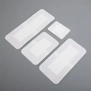 Self Adhesive Wound Dressing with Non Woven Material for Medical Wound Using