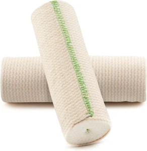 Self Closure Elastic Bandages with Hook & Loop Fasteners Athletic Customized Compression Wrap