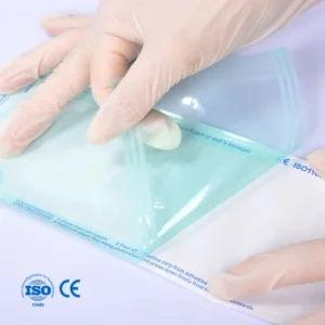 Self Sealing Disposable Dental Sterilizer Pouches and Bags with Medical Grade Material ISO13485 and CE Certified