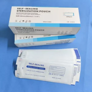 Self-Sealing Sterile Disinfection Bag for Tattoo Piercing Nail Services Beauty Salon Use Steam Disinfection Packaging Printing