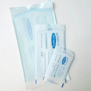 Self Sealing Sterilization Pouch Medical Steam and EO Packaging
