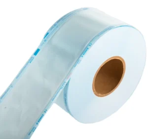 Self Sealing Sterilization Pouch Roll Bag Clear Blue for Nail Tools