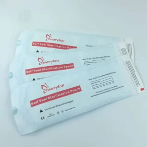 Self Sealing Sterilization Pouch for Medical Packaging Multi Purpose Oral Hygiene Products Sterile Sterilizer