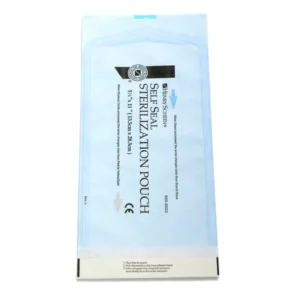 Self Sealing Sterilization Pouch with Dual Indicators Medical Grade for Dental Medical Instruments 7.5″x13″ (19cmx33cm)