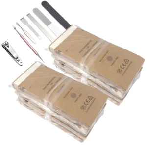 Self Sealing Storage Pouch Disposable High Temperature Dry Heat Sterilization Pouch Disinfection Kraft Bag for Beauty Nail Salon