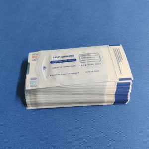 Self Sterilization Dental Office Pouches Autoclave Bags for Dentist Cleaning Tools ISO11607 ISO868 Medical Paper Film EO Steam