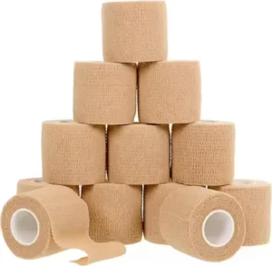 Self adhesive Elastic Bandage Produced by the Factory Breathable Suitable for Fixing gauze Roll Disposable for Wound Dressing