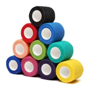 Self adhesive Elastic Non Woven Fabric Bandage Universal Ankle Finger Support Pet Leg Protector Strap Muscle Tape