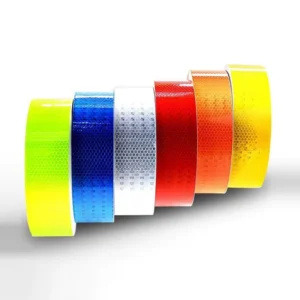 Self adhesive Road Safety Retro Reflective Marking Tape Strip Conspicuity Reflective Tape Roll for Vehicles Trailers Boats Signs