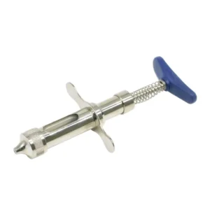 Semi Automatic Revolver Continuous Syringe for Veterinary Poultry Livestock Vaccination Adjustable Dose