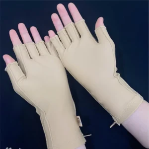 Short Finger Sleeve Elastic Bandage Palm Back Burn Scald Pressure Scar Suppression Medical Use Cotton Spandex Quick Dry
