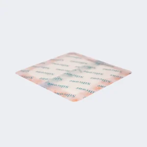 Silicone Foam Dressing 4″ x 4″ Adhesive Wound Dressing Moderate to Heavy Absorbency Wound Bandage for Protection and Healing