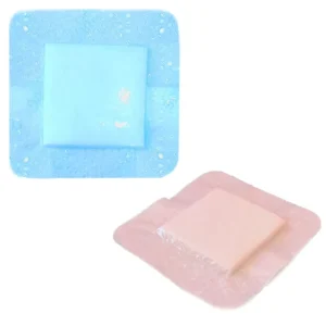 Silicone Foam Dressing Adhesive Border Large Waterproof Bandages Self Adhesive Wound Care 5x5cm 10x10cm CE ISO13485 Certified
