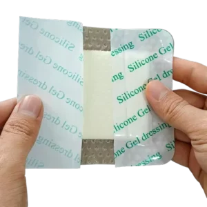 Silicone Gel Dressing Non Adherent Transparent Wound Care Pad for Moist Healing for Pressure Sores Skin Tears Surgical Wounds