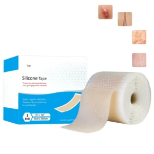 Silicone Gel Sheets for Scar Removal Reusable Silicone Scar Tape for Surgical Scars Patch
