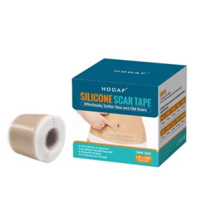 Silicone Scar Sheet Tape 4 cm X 1.5 m for Face Scar Removal Strips for Acne Scars Stretch Marks C section