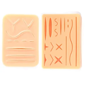 Silicone Skin Suture Surgical Training Wound Suture Practice Pads Dental Equipment Dentist Materials 3 Layer Suture Practice Pad