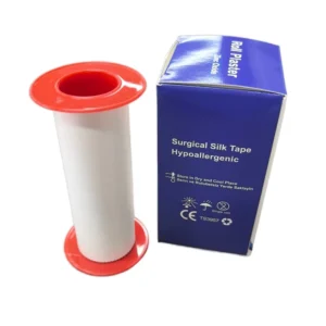 Silk Surgical Tape Medical Grade Hypoallergenic Custom Logo Private Label MOQ 1000pcs China Factory