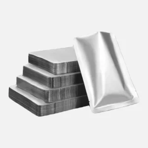 Silver PET Mylar Aluminum Foil Retort Pouch Vacuum Packaging Bags Heat Seal Waterproof Eco Friendly Recyclable Gravure