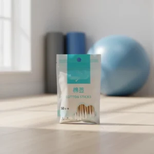 Single Head Ozone Disinfecting for Certified Class II Bamboo Cotton Swabs Medical Use