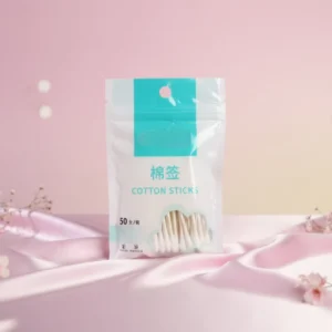 Single Head Precision Cotton Swabs Professional Paper Stem Bagged for Medical and Daily Cleaning 25pcs