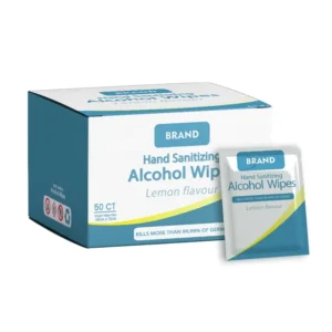 Single Pack Hand Cleaning Alcohol Disinfectant wipes