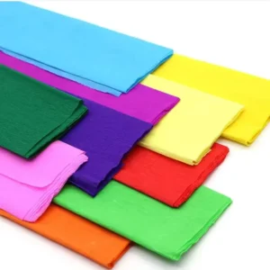 Single Sided Fire Proof Crepe Paper 180g for Gift Wrapping
