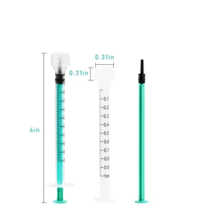Single-Use Disposable Medical Grade PP Syringes Adjustable Luer Lock Slip Tips CE ISO Certified Veterinary Equipment for Cattle