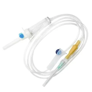 Single Use IV Giving Set Sterile Infusion Pump Set Y Needle Free Connector Luer Lock IV Infusion Fluid Drip Set Veterinary