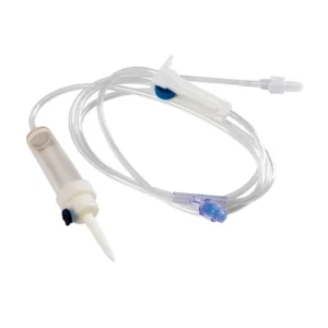Single Use IV Giving Set Sterile Infusion Set Y Needle Free Connector Injection Port Luer Lock IV Infusion Fluid Drip Set Pets