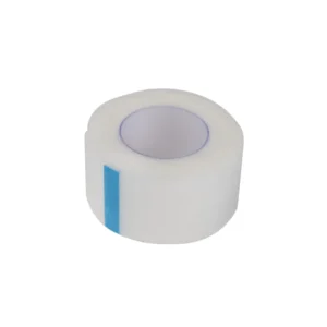 Single Use Medical Waterproof Adhesive PE Tape Roll Surgical Breathable Transparent Microporous Tape for Hospital and Home Use