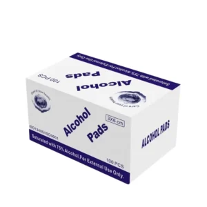 Skin Cleansing Wipes for Home Outdoor Disinfection 75% Alcohol Pad Non Woven Fabric Sterile Alcohol Pad