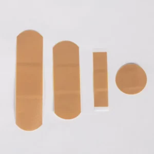 Skin Color Elastic Band Aids Assorted Sizes Adhesive Wound Plaster First Aid Strips for Minor Cuts