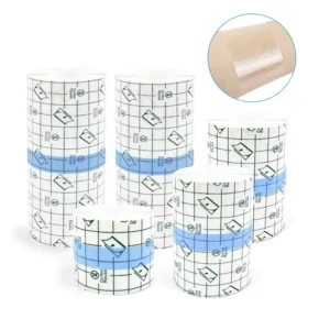 Skin Healing Wound Dressing Fixation Adhesive Tape Tattoo Film Waterproof Transparent PU Tape