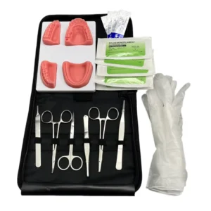 Small Oral Sutur Kit Manual Surgical Instrument Set for Medical Student Training Hospital Basis