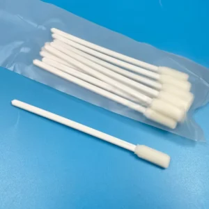Small Rectangle Foam Swab Microbiology Swabs Sample Collection Urethane Anal Examination Swab