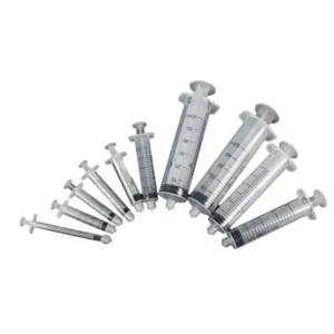 Small Size Disposable Plastic Syringe Scale Straight Mouth Design for Animal Hospital Use