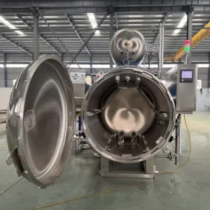 Small Stainless Steel Sterilizer Machine Laboratory Retort Pilot Plant Autoclave High Productivity