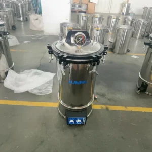 Small Steam Sterilizer Portable Pressure Vessel Autoclave with Digital Display for Canned Bagged Bottled Processing