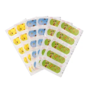 Smileplus CE Certified Class I Washproof Colorful Cartoon Band Aid Wound Plaster with Stop Bleeding Function for Kid & Adult