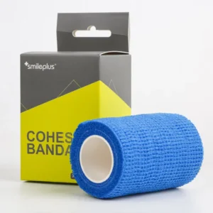 Smileplus Nonwoven Wrist Knee Wrap Self Adhesive Football Elastic Cohesive Bandage Breathable Far Infrared CE ISO Certified