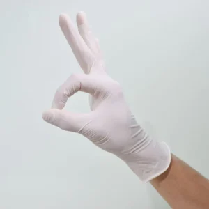 Smooth Latex Gloves Malaysia Factory Price Powdered Disposable Latex Gloves for Medical Gloves