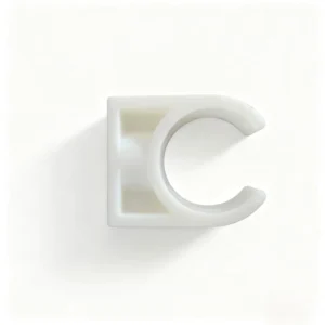 Smooth Square PPR Plastic Medium Saddle Clamp Pipe Fittings Welding Connection for Hot Cold Water Supply Drainage