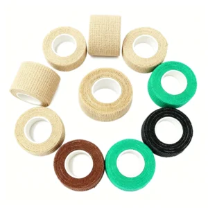 Soft 2.5cm Self Adhesive Finger Bandage Cohesive Wrap Comfortable to Wear All Day Long