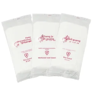 Soft Antiseptic Catering Hotel Travel Wet Towels Cleaning Wipes Paper Material Single Use Individually Wrapped