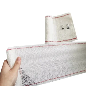 Soft Breathable Crepe Bandage With 100% Cotton Elastic Crepe Bandage With Clip Medical Bandage With Single Wrap