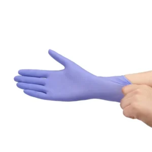 Soft Comfortable Disposable Nitrile Gloves Medium Thick for Cleaning and Beauty Use