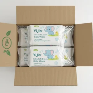 Soft Eco Friendly Antibacterial Baby Wet Wipes Aloe Bamboo 99% Water Gentle Cleaning Custom Logo OEM Bulk Supply